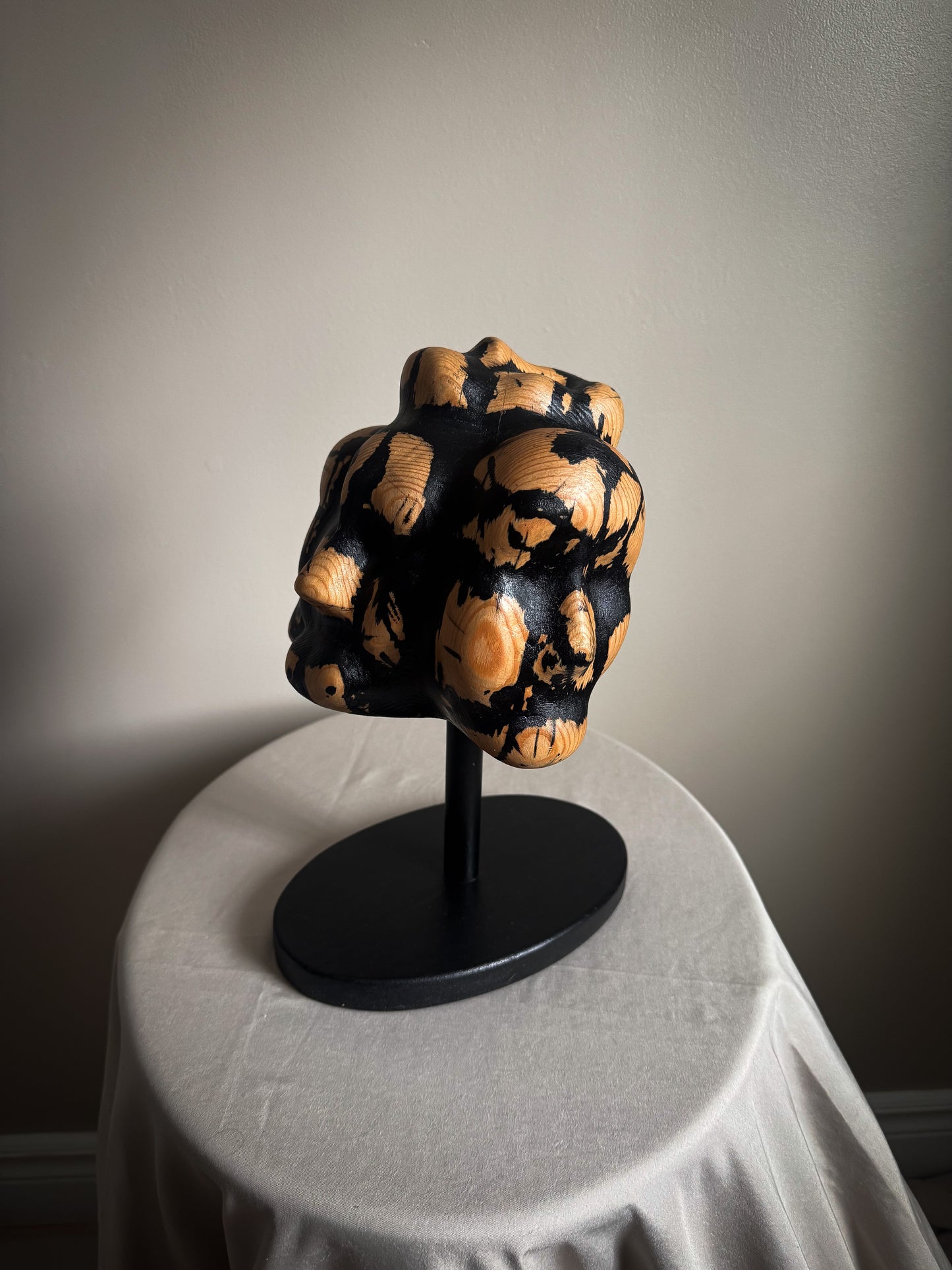 “Noise” Wooden Sculpture