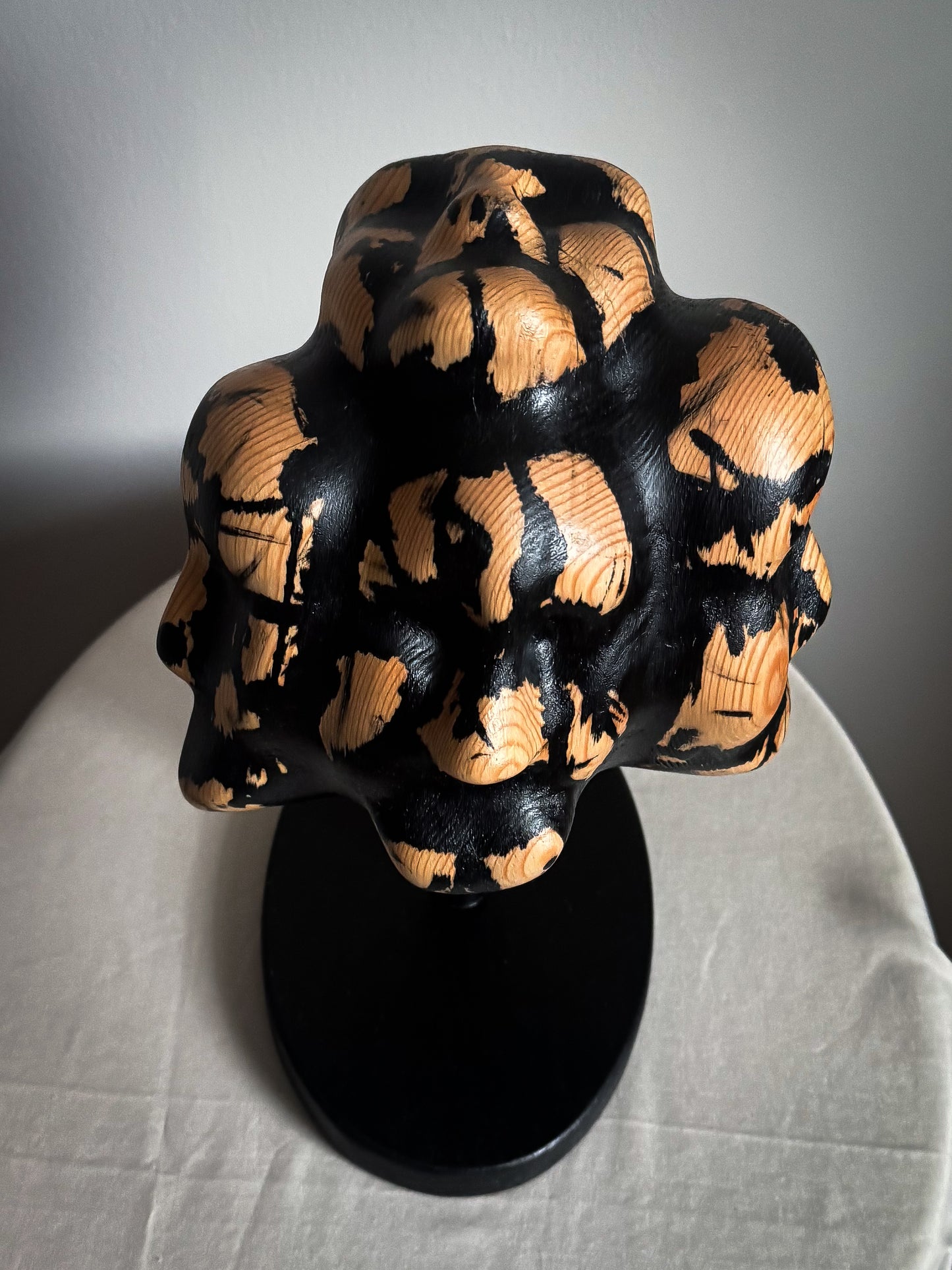 “Noise” Wooden Sculpture